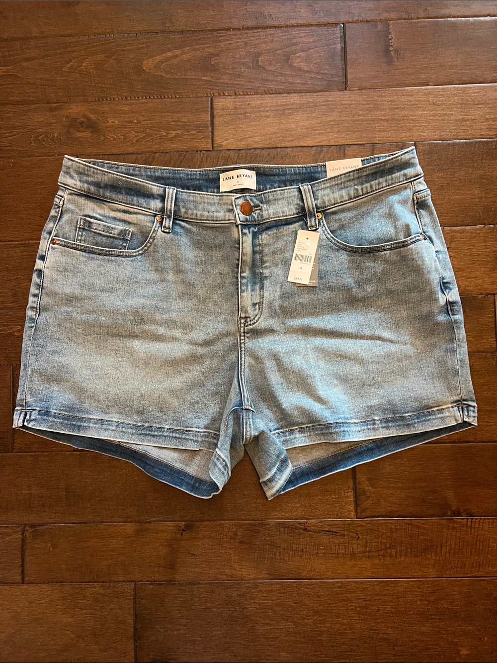 Lane Bryant Light Wash Jean Shorts